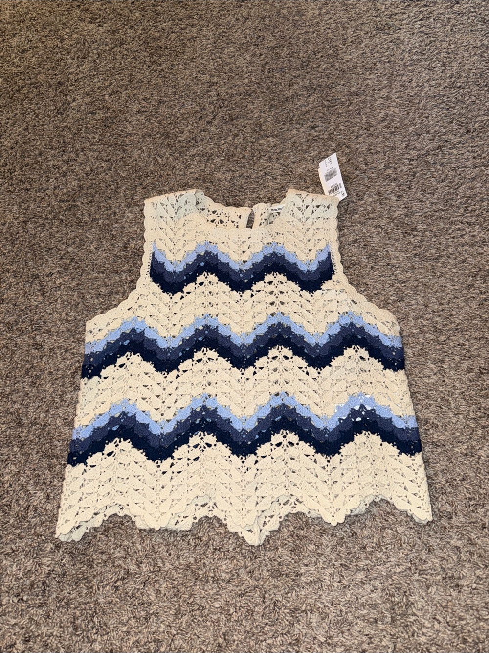 NWT Abercrombie & Fitch Crotchet Tank top